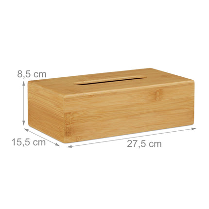 Držák na ubrousky bambusový 27.5 cm