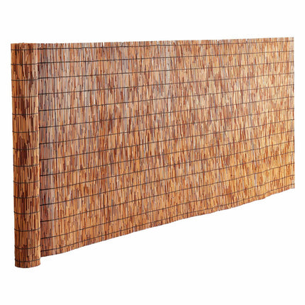 Natural Reed Fencing Roll, 5.5 Ft x 16.4 Ft Privacy Screen