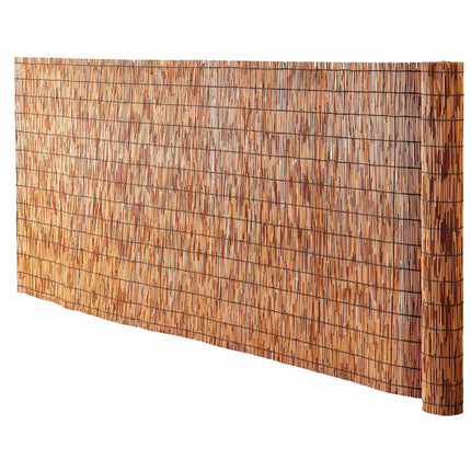 Natural Reed Fencing Roll, 5.5 Ft x 16.4 Ft Privacy Screen