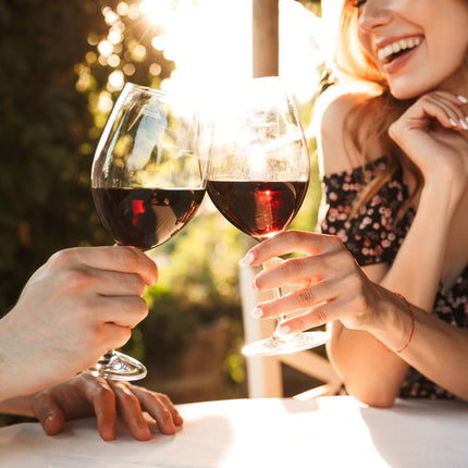 Weinregal aus natürlichem Bambus