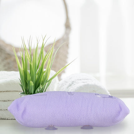Neck pillow for the bathtub BAD purple