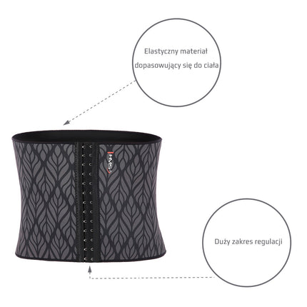 Zeštíhlující neoprenový pás, velikost L/XL
