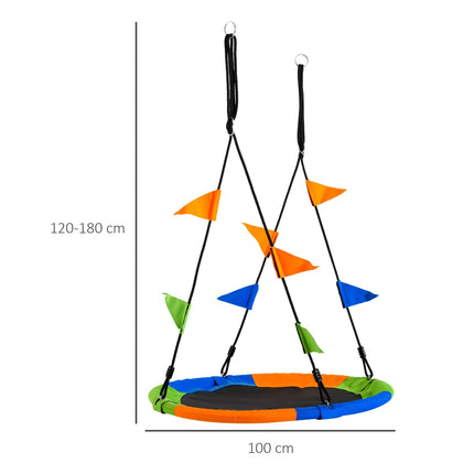 Venkovní houpačka, 100 cm, do 80 kg, pro děti 3+