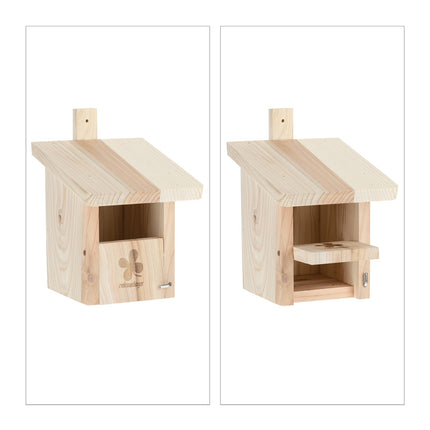 Budka přírodní dřevo