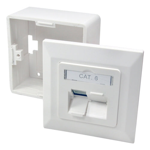Síťová zásuvka 2xRJ45 CAT6