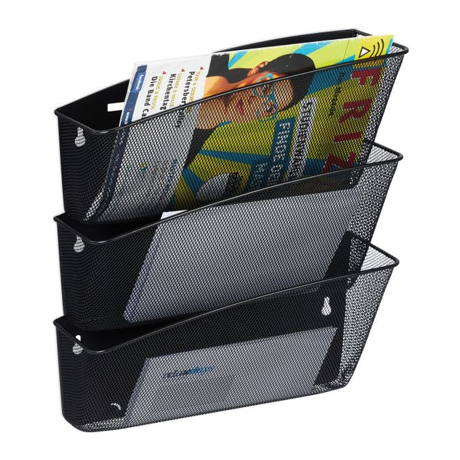 Zeitungshalter Wand 3er Set