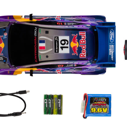 Nikko RC auto M-Sport Ford Puma #19 Loeb, měřítko 1:14