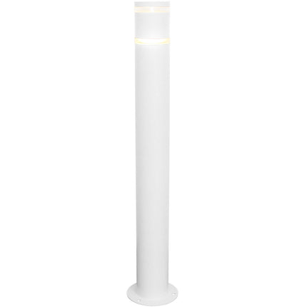 Sloupkové svítidlo Nils Bollard 80 cm objímka E27 IP44 bílá