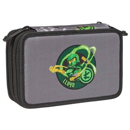 Ninjago 3patrový penál s náplní Elemental Master