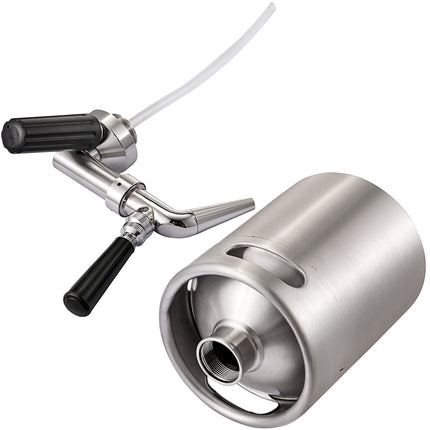 Nitro Cold Brew Coffee Maker, 2L Stainless Steel Keg