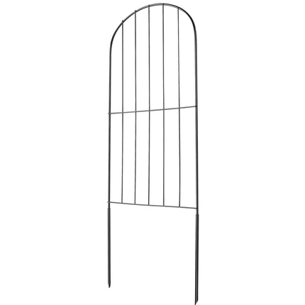 No-Dig Metal Garden Fence, 24 in Tall, 28 Pack