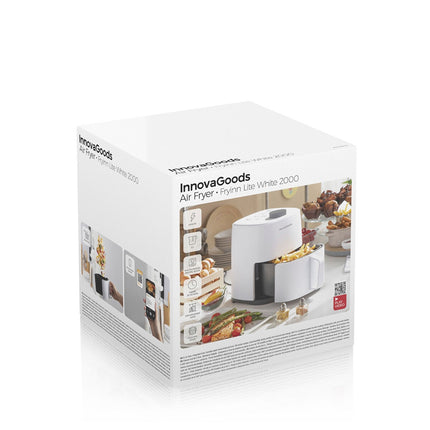 Fritéza bez oleje InnovaGoods Fryinn Lite 2000 bílá 1200 W 2 L