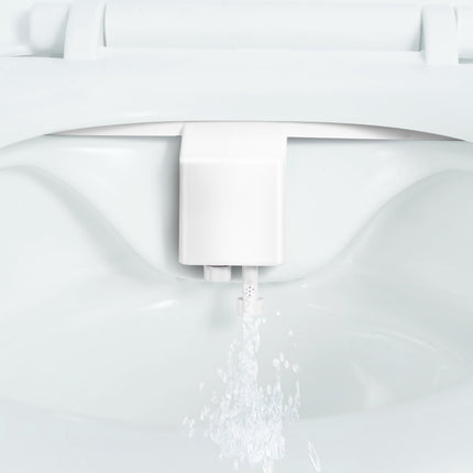 Non-Electric Bidet Attachment, Dual Nozzle, Cold Water