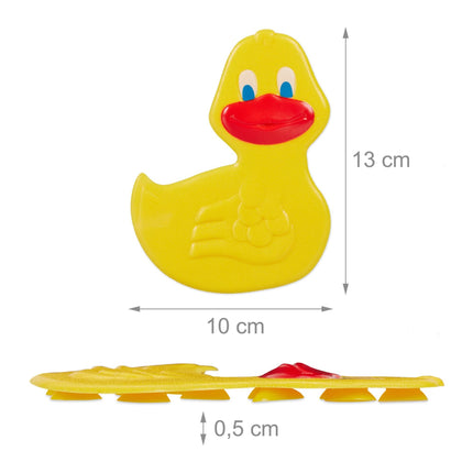 Protiskluzové samolepky do vany kachničky, sada 5 ks