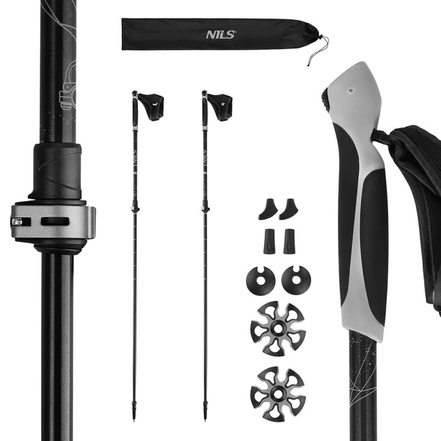 Nordic Walking-stokken, verstelbaar, lichtgewicht
