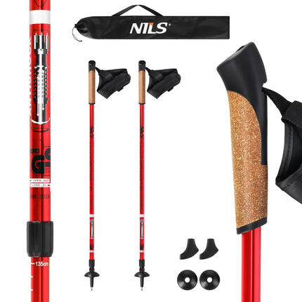 Nordic-Walking-Stöcke, verstellbar, leicht