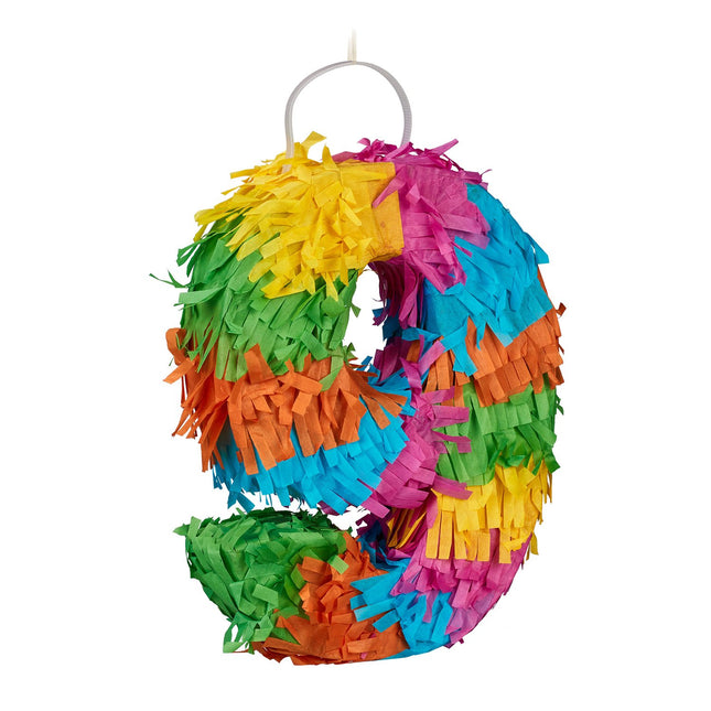 Number 9 Piñata for Kids' Birthday Parties