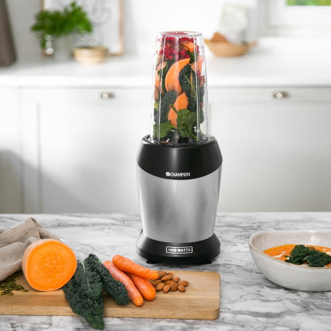 Smoothie mixér 1000 W MB100 černá/stříbrná