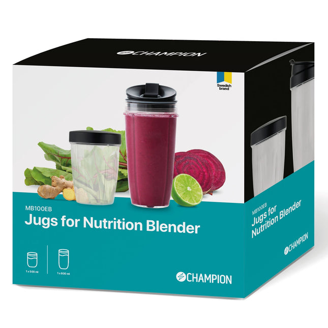 Extra láhev pro smoothie mixér, 2 ks, MB100/NB500