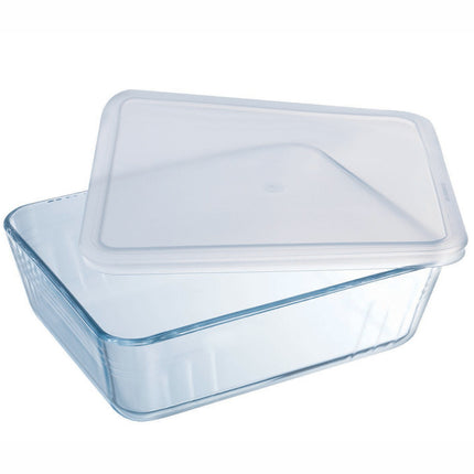 Podlouhlá dóza s plastovým víkem 19x14 cm / 0,8 L Cook