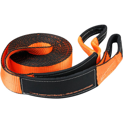 Off-Road Recovery Kit, 30,000 lb 3 in x 30 ft Strap, 2 Shackles