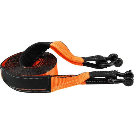 Off-Road Winch Recovery Kit, 30 ft Strap, 2 Shackles