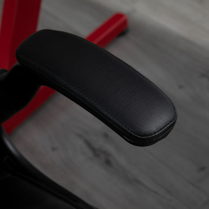 Ergonomická kancelářská židle – výškově nastavitelná, polstrovaná, černá