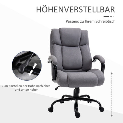 Ergonomická herní kancelářská židle - otočná, nosnost 220 kg