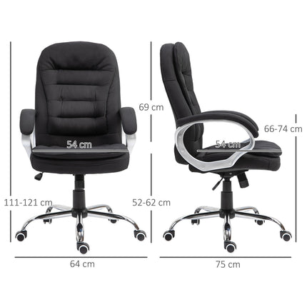 Ergonomická kancelářská židle – otočná o 360°, nastavitelná výška