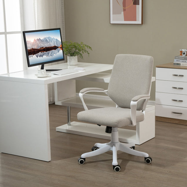Ergonomická kancelářská židle – nastavitelná, polstrovaná, otočná