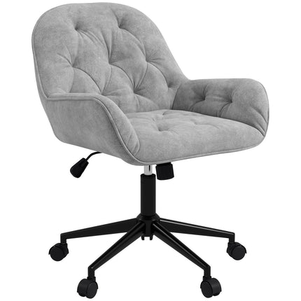 Ergonomická kancelářská židle s houpacím mechanismem, vzhled sametu, nastavitelná