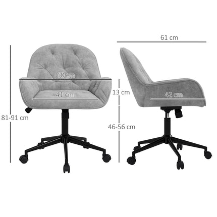 Ergonomická kancelářská židle s houpacím mechanismem, vzhled sametu, nastavitelná