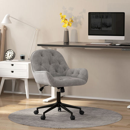 Ergonomická kancelářská židle s houpacím mechanismem, vzhled sametu, nastavitelná