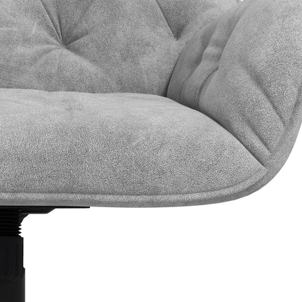 Ergonomická kancelářská židle s houpacím mechanismem, vzhled sametu, nastavitelná
