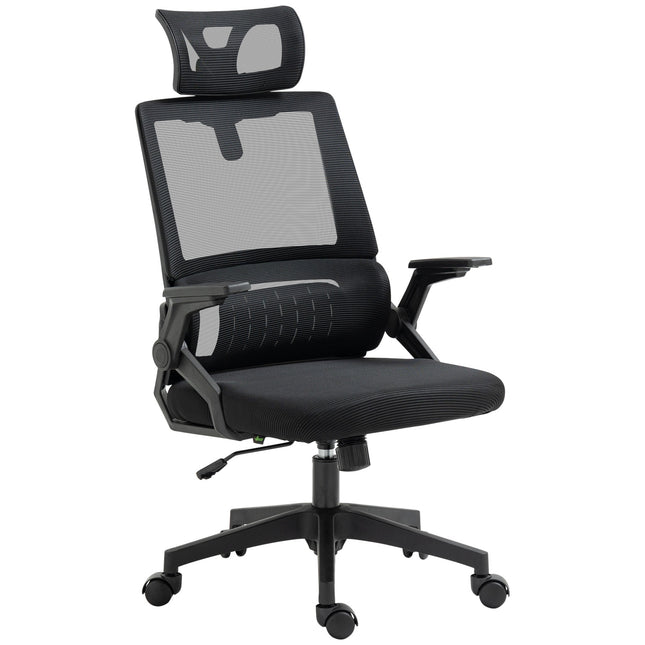 Ergonomická kancelářská židle s nastavitelnou opěrkou hlavy a područkami