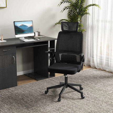 Ergonomická kancelářská židle s nastavitelnou opěrkou hlavy a područkami