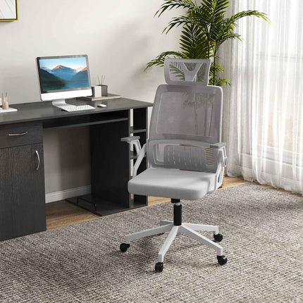 Ergonomická kancelářská židle s nastavitelnou bederní opěrkou