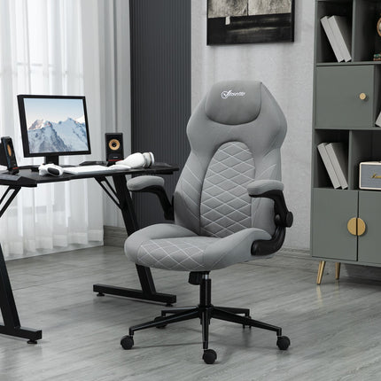 Ergonomická židle k psacímu stolu, otočná s nastavitelnými područkami