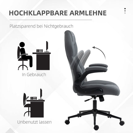 Ergonomická kancelářská židle, otočná, nastavitelné područky