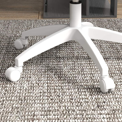 Ergonomická kancelářská židle z růžového sametu – výškově nastavitelná
