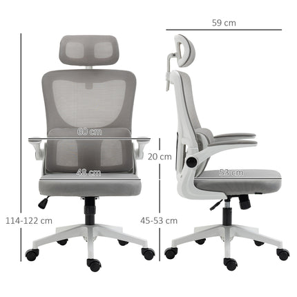 Ergonomická kancelářská židle, nastavitelná výška, bederní opěrka