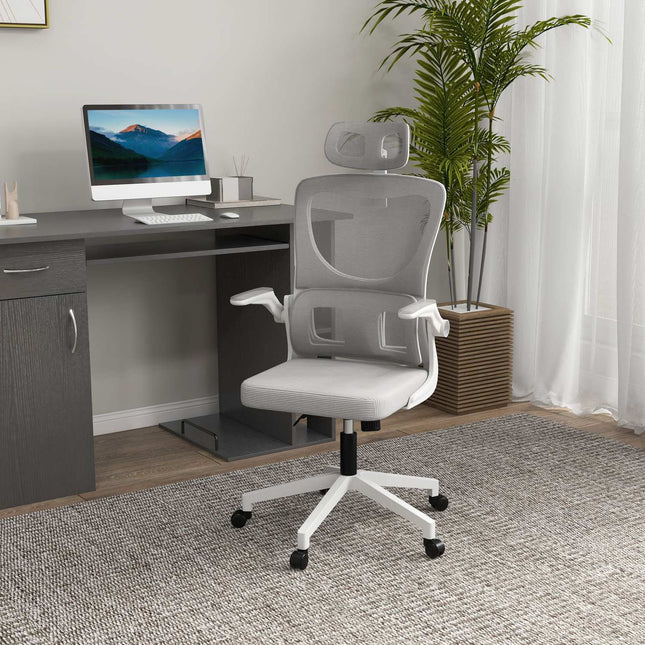 Ergonomická kancelářská židle, nastavitelná výška, bederní opěrka