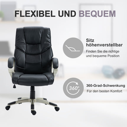 Ergonomická kancelářská židle s vysokým opěradlem, funkce naklápění