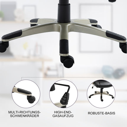 Ergonomická kancelářská židle s vysokým opěradlem, funkce naklápění