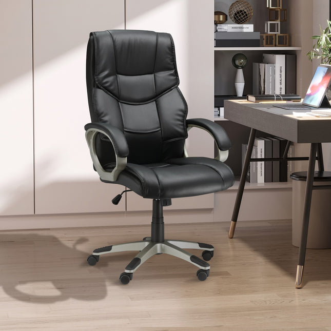 Ergonomická kancelářská židle s vysokým opěradlem, funkce naklápění