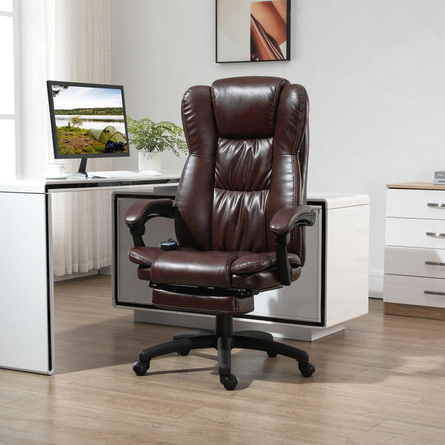 Ergonomická kancelářská židle, polohovací, umělá kůže
