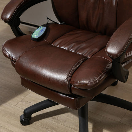 Ergonomická kancelářská židle, polohovací, umělá kůže