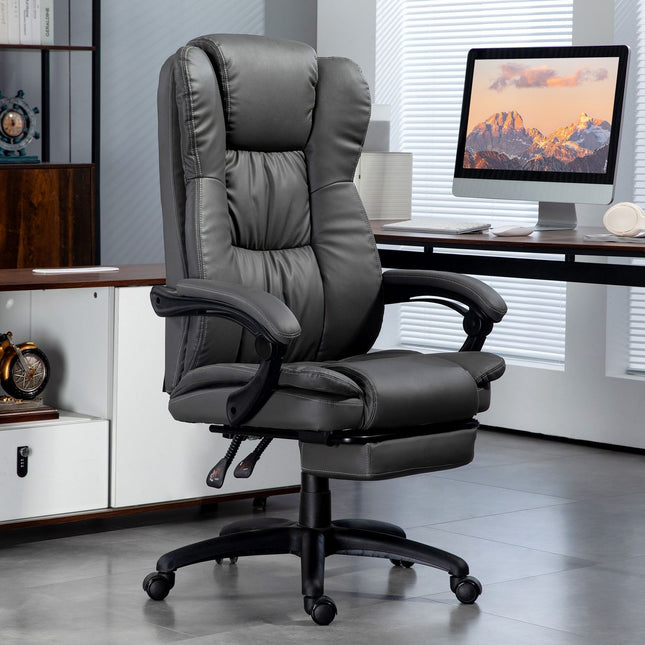 Ergonomická kancelářská židle s masáží a odpočinkovou polohou