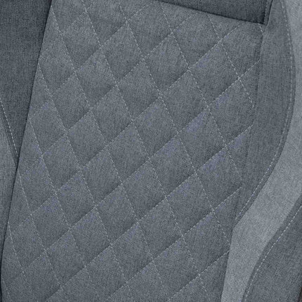 Ergonomická kancelářská židle s masáží, nastavitelná výška, šedá