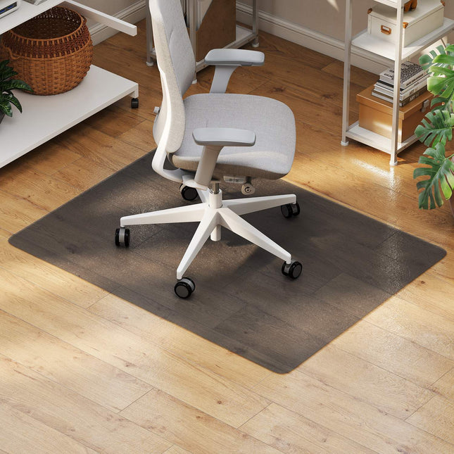 Bureaustoel vloerbeschermer, antislip, 90x120cm, transparant